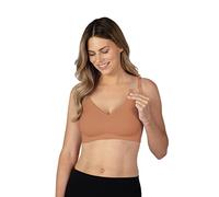Bravado Designs Reggiseno premaman e allattamento senza cuciture a doppio strato, senza ferretto, regolabile per l'allattamento al seno, taglie dalla S alla XXL, Cannella, L