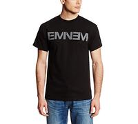 Bravado T-shirt da uomo con logo Eminem Nero, Nero, Nero , M