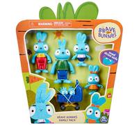 Brave Bunnies Confezione da 5 action figure della famiglia Rabbit