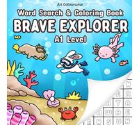Brave Explorer: ESL Word Search & Coloring book (A1)