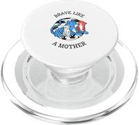 Brave Like A Mother (Dichiarazione Mom Love Mother's Festa della Mamma) PopSockets PopGrip per MagSafe