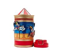 Brave Little Tailor - Borsa a tracolla con carosello Topolino e Minnie, Multi, taglia unica