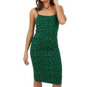 Brave Soul Abito Aderente Floreale Spalline a Spaghetti Donna (GT39609)