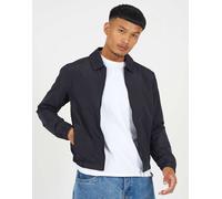 Brave Soul - Giacca harrington nera con zip-Nero XL