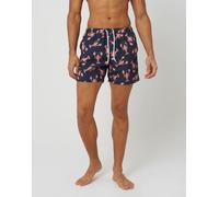 Brave Soul - Pantaloncini da bagno blu navy stampati S