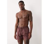 Brave Soul - Pantaloncini da bagno bordeaux-Rosso W32-34