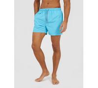 Brave Soul pantaloncini da bagno elasticizzati in aqua-Blu M