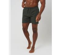 Brave Soul - Pantaloncini da bagno in seersucker kaki-Verde M