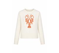 BRAVE SOUL Pullover 'Lobster Yarn' arancione scuro / offwhite Donna - PROMO - Pullover e cardigan - Maglioni - Pullover a maglia fine BRAVE SOUL M