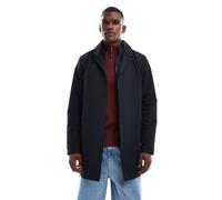 Brave Soul - Trench taglio corto blu navy con colletto S