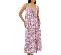 Brave Soul Vestito Lungo Floreale Spalline a Spaghetti Donna (GT26917)