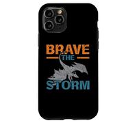 Brave The Storm Flying Beast Myth Dragon Whisperer Custodia per iPhone 11 Pro
