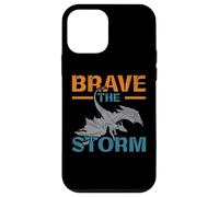 Brave The Storm Flying Beast Myth Dragon Whisperer Custodia per iPhone 12 mini