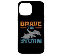 Brave The Storm Flying Beast Myth Dragon Whisperer Custodia per iPhone 13 Pro Max