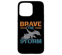 Brave The Storm Flying Beast Myth Dragon Whisperer Custodia per iPhone 15 Pro Max
