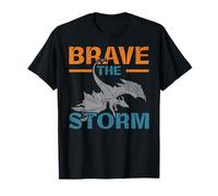 Brave The Storm Flying Beast Myth Dragon Whisperer Maglietta