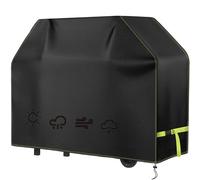 BRAVECOW Telo per barbecue a gas Oxford 420D, resistente alle intemperie, antipolvere, antivento, impermeabile, resistente ai raggi UV, resistente agli strappi, 165 x 71 x 122 cm