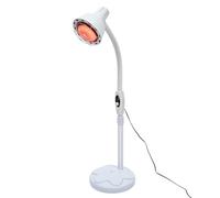 BraveeFly Lampada di calore a luce rossa, 275 W, lampada a infrarossi, lampada a raggi infrarossi, lampada con ruote, supporto con fori di dissipazione del calore, per schiena, collo, spalle