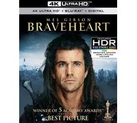 Braveheart 4K UHD Digital (4K UHD Blu-ray) Mel Gibson Sophie Marceau