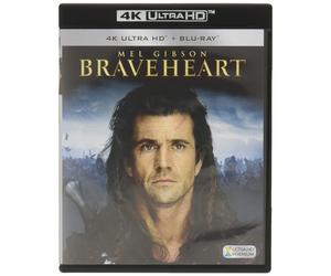 Braveheart 4k Ultra-HD (4K UHD Blu-ray) Sophie Marceau Mel Gibson