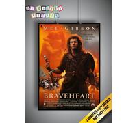 Braveheart Mel Gibson Classico 90s Movie locandina