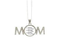 Braver Stronger Smarter Citazione per la festa della mamma, regalo per mamma, nonna, collana di compleanno, Medio