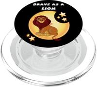 Bravery Brave Child presenta Coraggioso come un leone PopSockets PopGrip per MagSafe