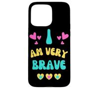 BRAVERY OTTIENI BENE PRESENTE SONO CORAGGIOSO PER IL CORAGGIO Custodia per iPhone 15 Pro Max
