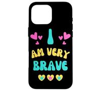 BRAVERY OTTIENI BENE PRESENTE SONO CORAGGIOSO PER IL CORAGGIO Custodia per iPhone 16 Pro Max