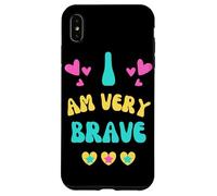 BRAVERY OTTIENI BENE PRESENTE SONO CORAGGIOSO PER IL CORAGGIO Custodia per iPhone XS Max