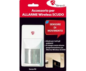 BRAVO - Antifurto Domestico - Sensore Movimento Per Interni