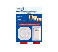 Bravo Campanello Portatile e Fisso Senza Batterie Con 36 Suonerie Copertura 100M