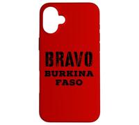 Bravo, Capitano Ibrahim Traore! Viva Burkina Faso Nation! Custodia per iPhone 16 Plus