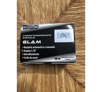 CRONOTERMOSTATO DIGITALE SETTIMANALE CON DISPLAY LCD 3,78 POLLICI GLAM 93003110