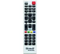Bravo Global Sky Telecomando Pre-Programmato per Tutti i Tipi di Decoder Sky