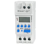 Interruttore Orario Digitale Bravo 93003225 Da Guida Din