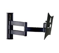 BRAVO LCD 10 STAFFA PORTA TV DA 23" A 40" 3 SNODI MAX 20KG IN ALLUMINIO BLACK