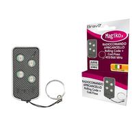 Radiocomando apricancello magiko x bravo mhz 433/868 fisso +rolling code banchi