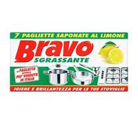 6pz BRAVO Pagliette Saponate Al Limone, ogni conf.contiene 7 pagliette