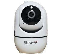 Bravo Telecamera Wi-Fi da Interno, 1440p QHD, Motorizzata 360°, Visione Notturna a Colori, Compatibile ONVIF