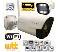 Telecamera IP Wireless 1080p Con Visione Notturna Bravo CapitanPro Lux 92902928