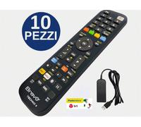 BRAVO TELECOMANDO UNIVERSALE TECHNO3 10 PEZZI CON 1 PROGRAMMATORE INCLUSO