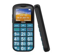 Bravonetix Telefono Cellulare per Anziani, Tasti Grandi, GSM Dual SIM, Blu