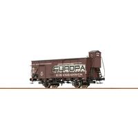 Brawa 49747, Ged. Carro Merci Europa Ferrovie, DB, Nuovo e Conf. Orig. , H0