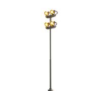 Brawa H0 84152 - Faretto, 4-Facce, Base A Spina Con LED (1 Pezzo) Nuovo