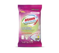 Brawn Panni Multiuso Detergenti, Doppia Superficie, Senza Risciacquo, 40 Pz
