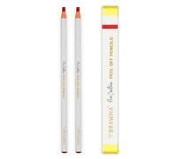 BRAWNA Pro Contour Peel Off Pencil for Eyebrow and Lip Mapping - Set di 2 - Red - PMU Supplies - Lip Blushing Supplies