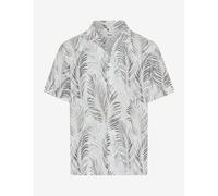 Brax Camicia da Uomo in Lino Style Leo Verde Floreale 740013 74430500 36 Thyme