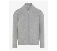Brax Maglione Cardigan Uomo Stile Jake Grigio 272138 70131700 04 Platino