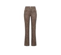 BRAX Pantaloni Flared Fit SHAKIRA marrone | 40 (kurz)